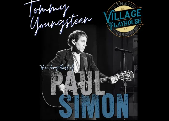 Tommy Youngsteen playing guitar in front of microphone event name
